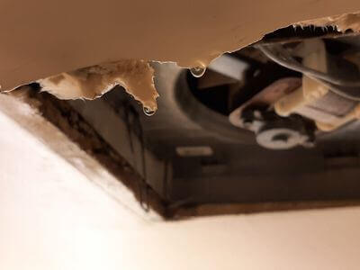 Professional water damage restoration services in Center Conway